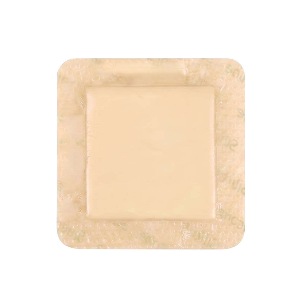 17,5 x 17,5 cm silikónový lemovaný penový obväz