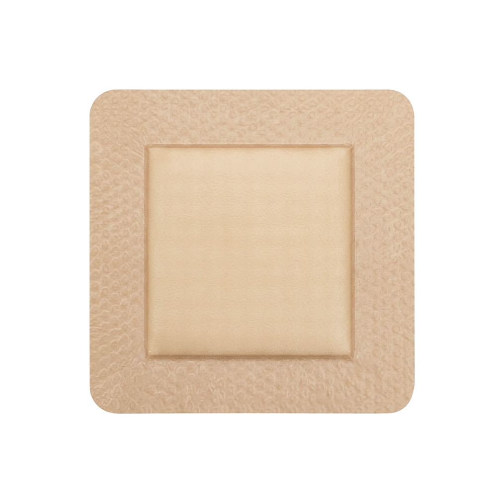 5 x 5 cm silikónový penový obväz s okrajmi
